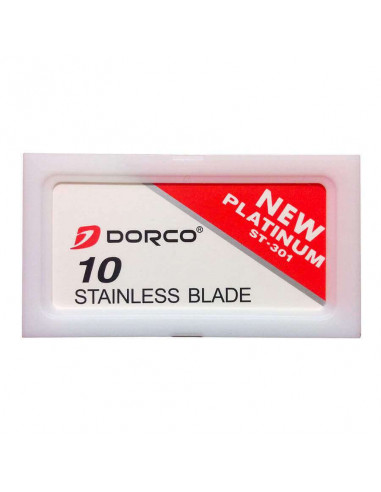 Dorco Platinum (ST301) dviašmeniai skutimosi peiliukai 10 vnt