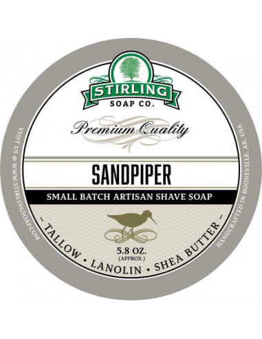 Skūšanās ziepes Stirling Soap Sandpiper 170ml