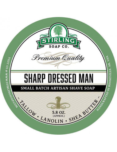 Skūšanās ziepes Stirling Soap Sharp Dressed Man 170ml