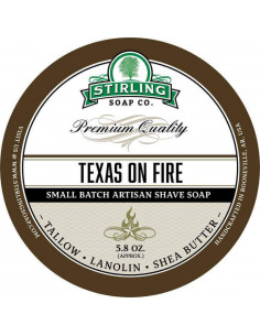 Skūšanās Ziepes Stirling Soap Texas on Fire 170ml