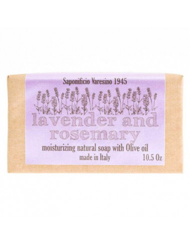 Saponificio Varesino Ziepes Lavender un Rosemary 300g