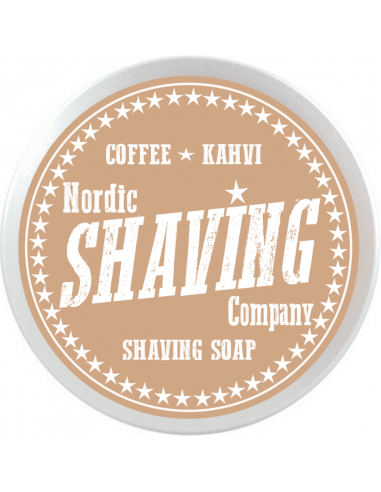 Skūšanās ziepes Nordic Shaving Company Kafija 80g