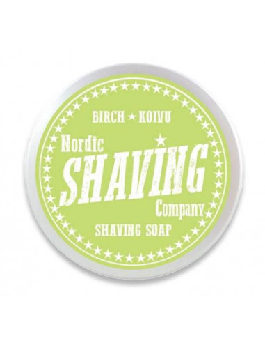 Skūšanās ziepes Nordic Shaving Company Bērza 80g