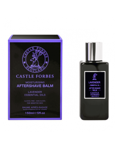 Castle Forbes Balzamas po skutimosi Lavender Essential Oil 150ml