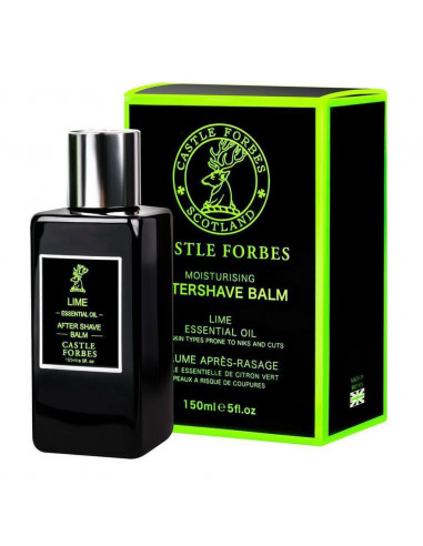 Castle Forbes Lime Essential Oil After Shave Balm 150ml