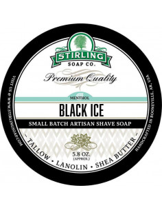 Skutimosi muilas Stirling Soap Black Ice 170ml
