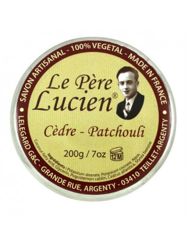 Le Père Lucien raseerimisseep Cedar & Patchouli 200g