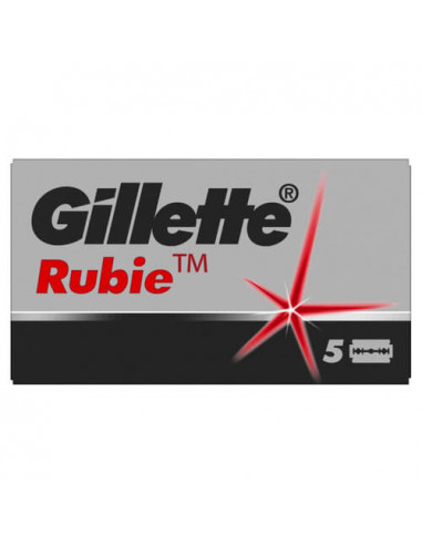 Gillette Rubie Platinum skūšanās asmeņi 5 gab