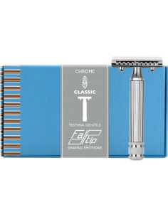 Fatip Piccolo Divu asmeņu skuveklis Open Comb Nickel