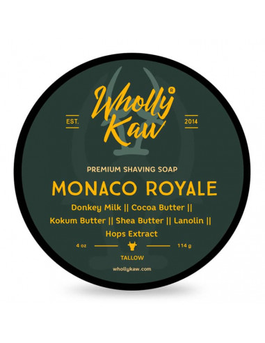 Wholly Kaw Skūšanās ziepes Monaco Royale 114g