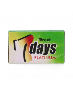 Treet 7 Days Platinum Dviašmeniai Skutimosi Peiliukai 5 vnt