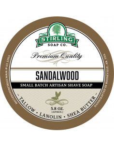 Skutimosi Muilas Stirling Soap Sandalwood 170ml