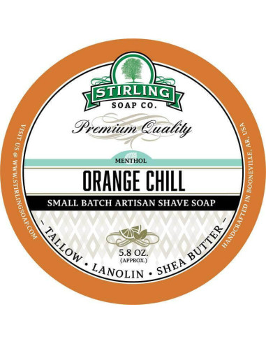 Raseerimisseep Stirling Soap Orange Chill 170ml