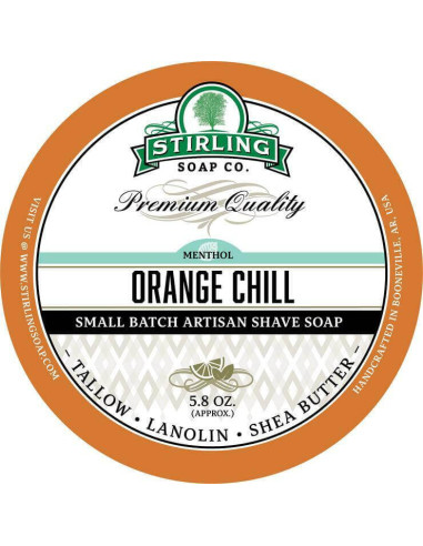 Skūšanās Ziepes Stirling Soap Orange Chill 170ml