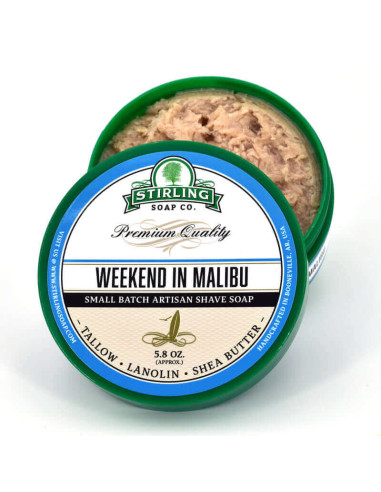 Skūšanās Ziepes Stirling Soap Weekend in Malibu 170ml