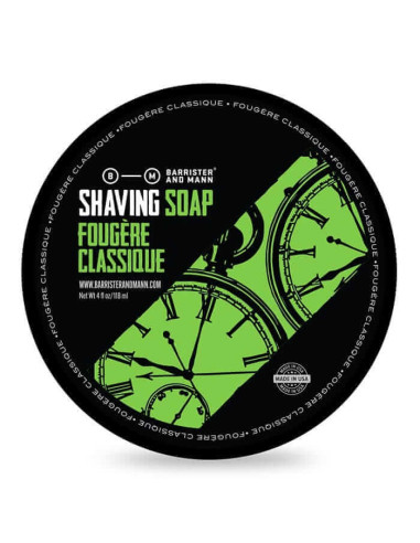 Barrister & Mann Skutimosi Muilas Fougere Classique 118ml