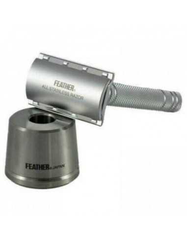 Feather dubultā asmens skuveklis ar statīvu AS-D2S