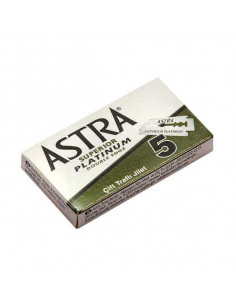 Astra Platinum divpusēji skūšanās asmeņi 5 gab