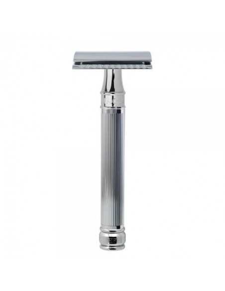 Edwin Jagger skustuvas pailgintą dryžuota chromuotą rankenėlę