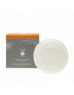 Mühle skutimosi muilas su šaltalankių aliejumi 65g