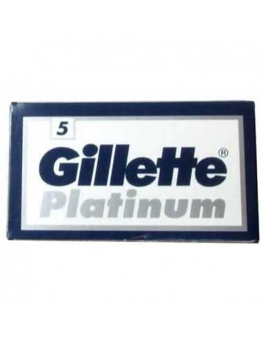 Gillette Platinum dviašmeniai skutimosi peiliukai 5 vnt