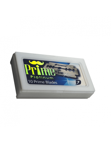 Dorco Prime Platinum topeltteraga raseerimisterad 10 tk
