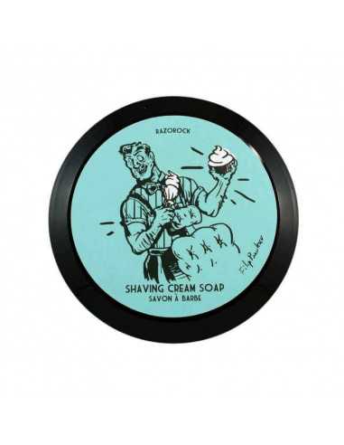 Razorock skutimosi kremas-muilas Blue Barbershop 150ml