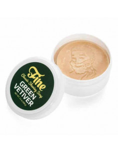 Fine Accoutrements skutimosi muilas Green Vetiver 100g