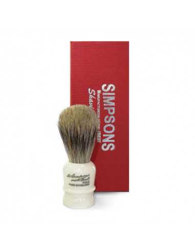 Simpson Wee Scott Best Badger Shaving Brush habemeajamispintsel