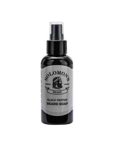 Solomon's barzdos muilas juodieji pipirai 100ml