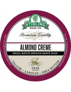 Skutimosi muilas Stirling Soap Almond Creme 170ml
