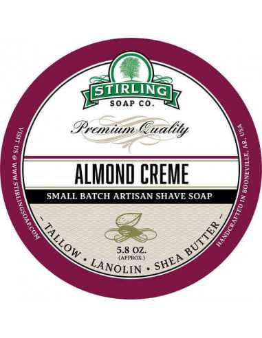 Skutimosi muilas Stirling Soap Almond Creme 170ml