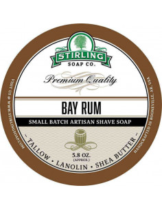 Stirling Soap Bay Rum skūšanās ziepes 170ml