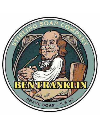 Skūšanās ziepes Stirling Soap Ben Franklin 170ml
