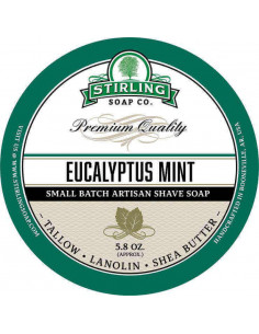Skutimosi muilas Stirling Soap Eucalyptus Mint 170ml