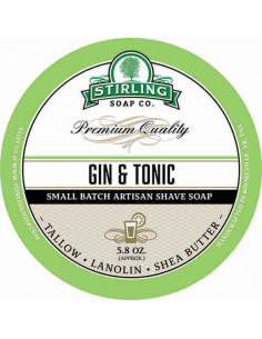 Skūšanās ziepes Stirling Soap Gin & Tonic 170ml