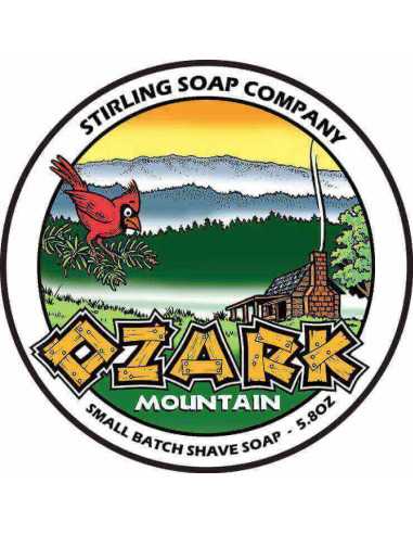 Stirling Soap Ozark Mountain skūšanās ziepes 170ml