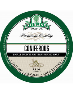Skūšanās ziepes Stirling Soap Coniferous 170ml